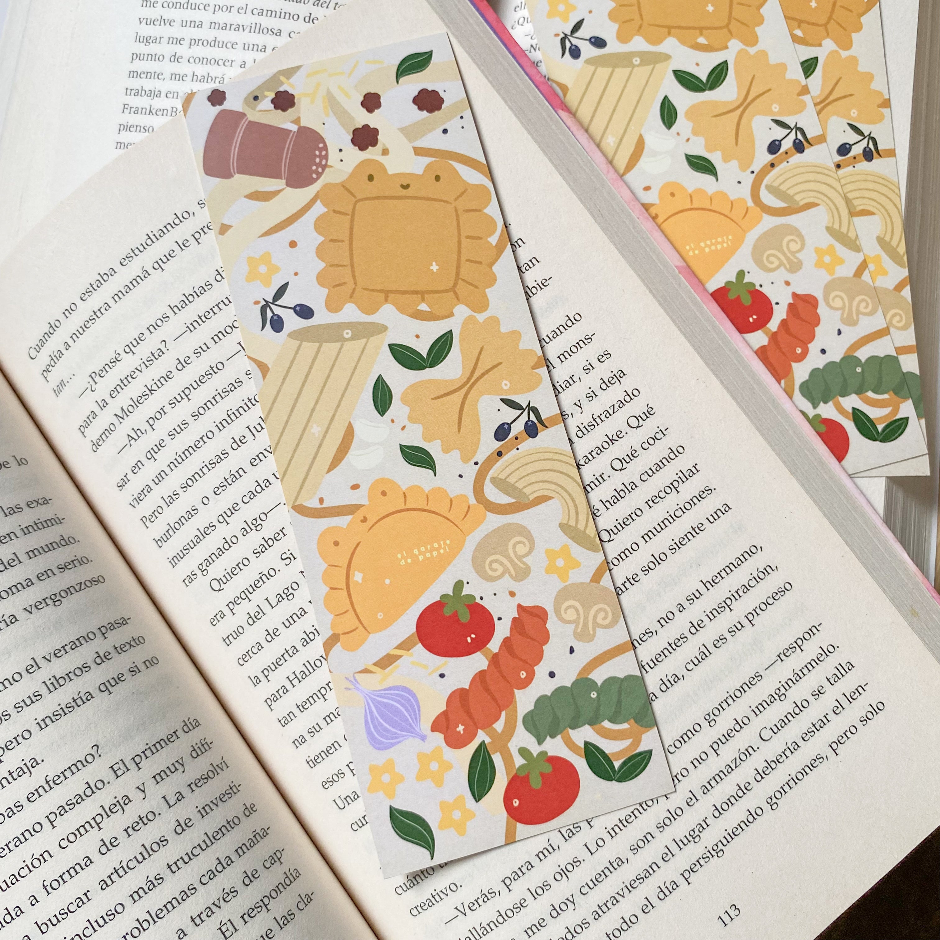 Pasta Bookmark