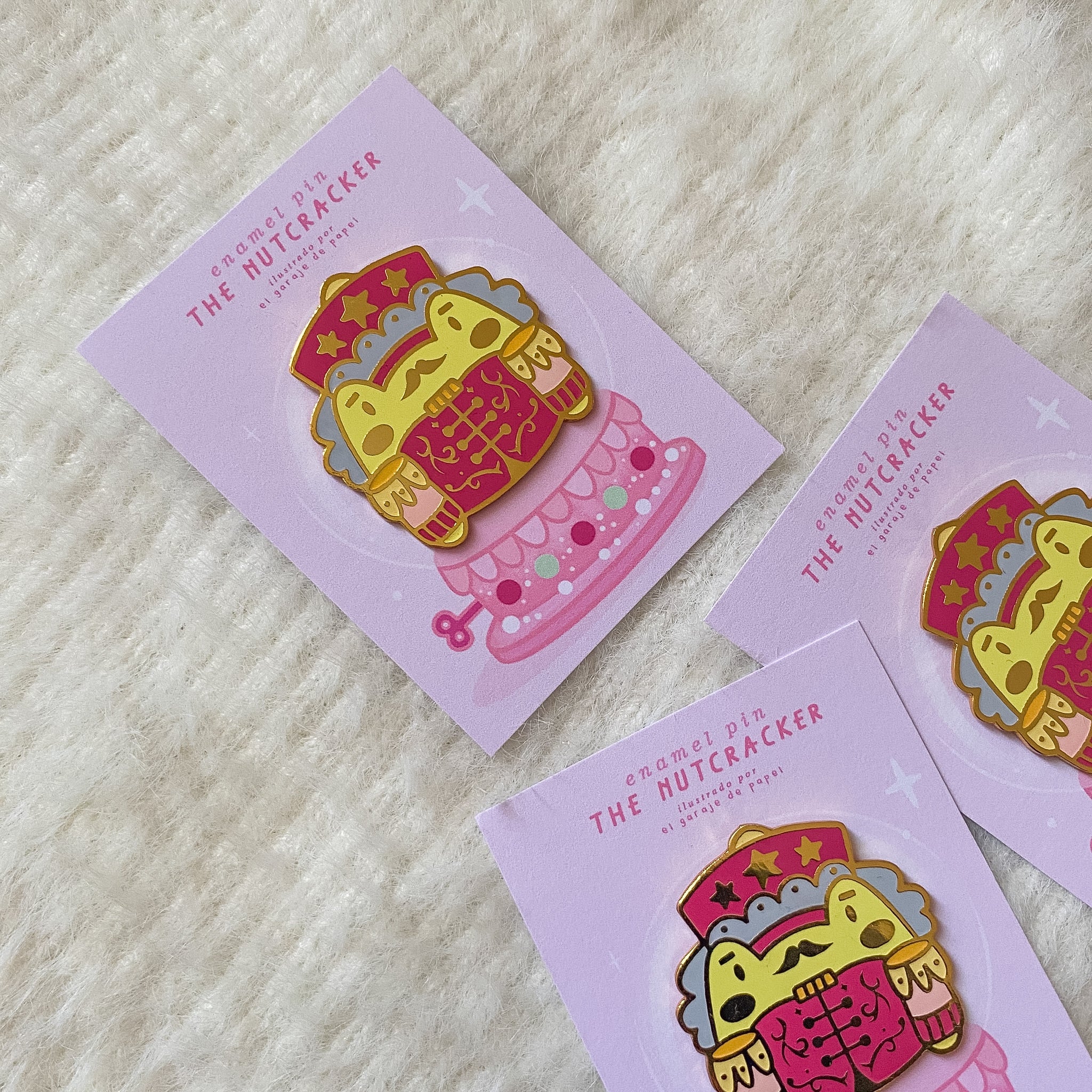Enamel Pin: Froggie Nutcracker